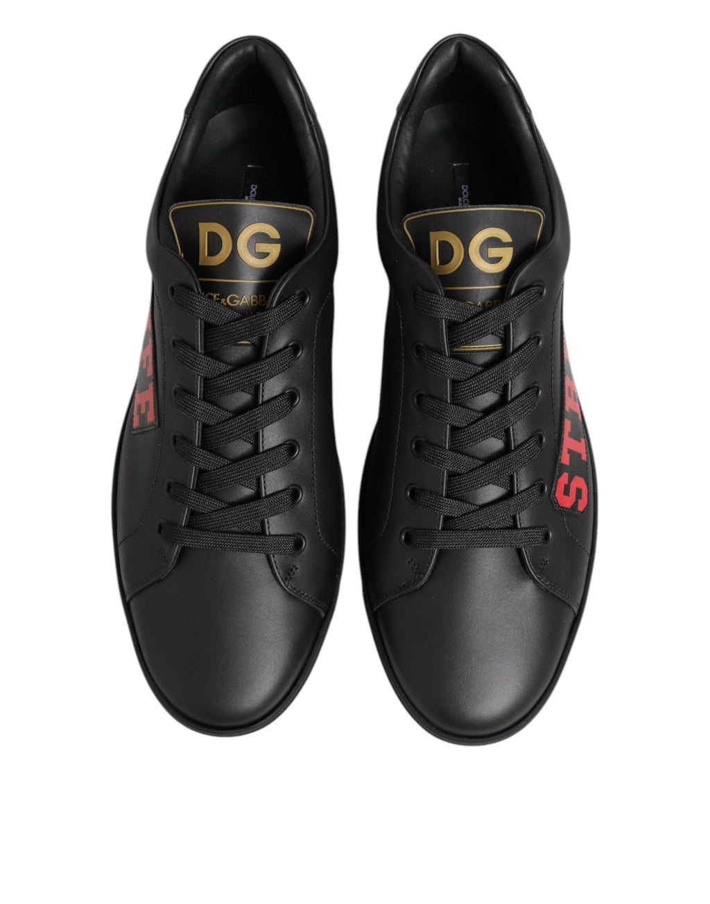 Dolce & Gabbana Black Street Life Low Top Men Sneakers Shoes