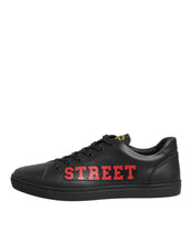 Dolce & Gabbana Black Street Life Low Top Men Sneakers Shoes