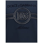 Dolce & Gabbana Blue Cotton Sweatshirt