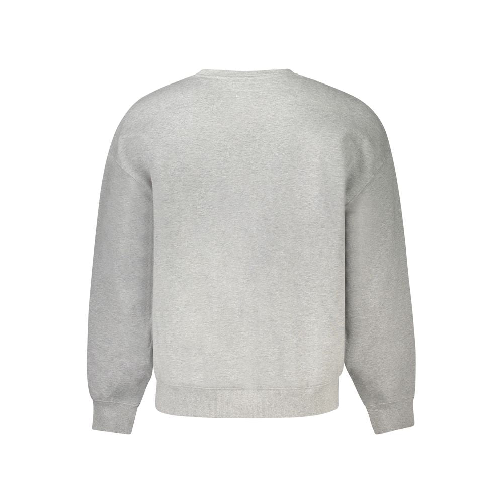 Guess Jeans Grigio Cotton Men's Sweatshirt