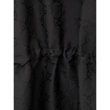 Gucci Black Polyester Trench Coat