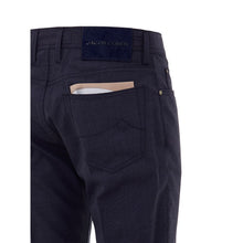 Jacob Cohen Blue Wool Pant