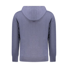 Accademia Militare Blue Cotton Men's Hooded Sweater