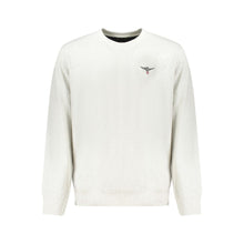 Accademia Militare Gray Recycled Cotton Men Sweater