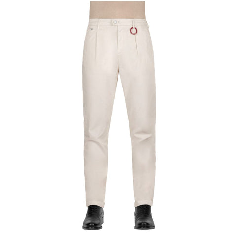 Tramarossa White Cotton Pant
