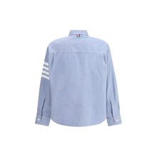 Thom Browne Flannel 4-Bar Shirt