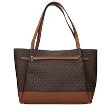 Michael Kors Brown Fabric Shoulder Bags