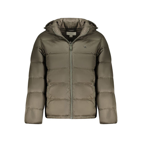 Calvin Klein Brown Polyamide Jackets & Coat