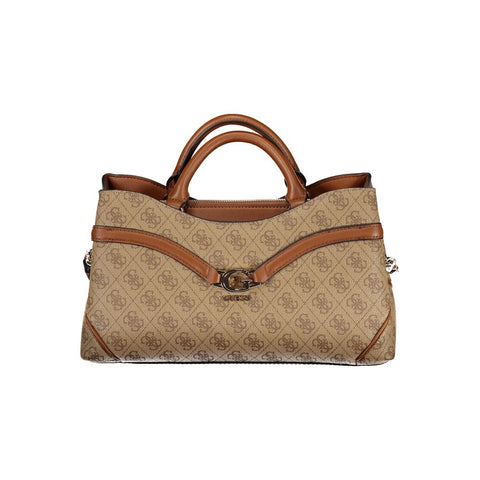 Guess Jeans Beige Polyethylene Handbag