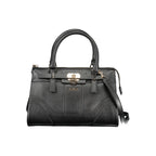 Guess Jeans Nero Poliuretano Womens Handbag