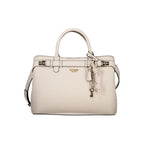 Guess Jeans Beige Polyurethane Women Handbag