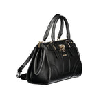 Guess Jeans Nero Poliuretano Womens Handbag