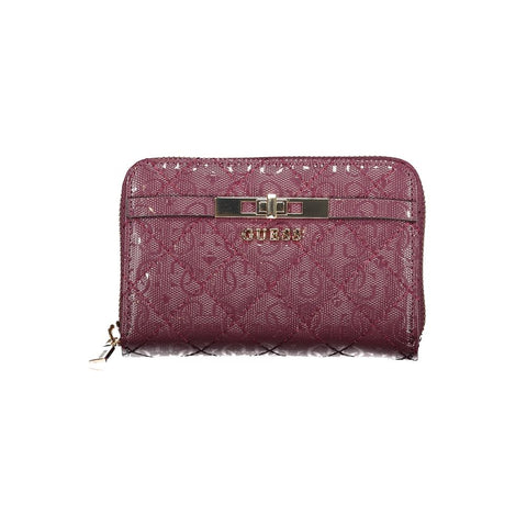 Guess Jeans Red Polyethylene Wallet