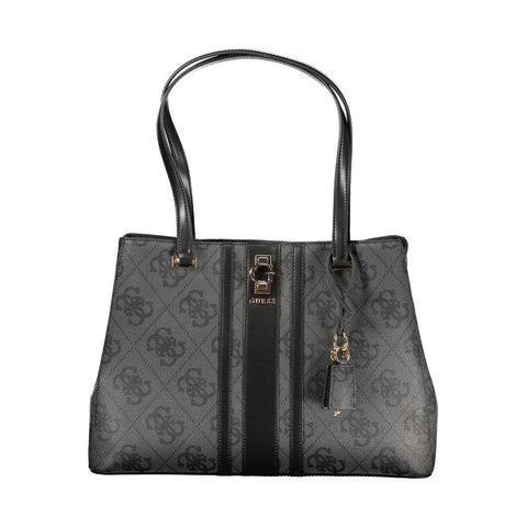 Guess Jeans Black Polyethylene Handbag