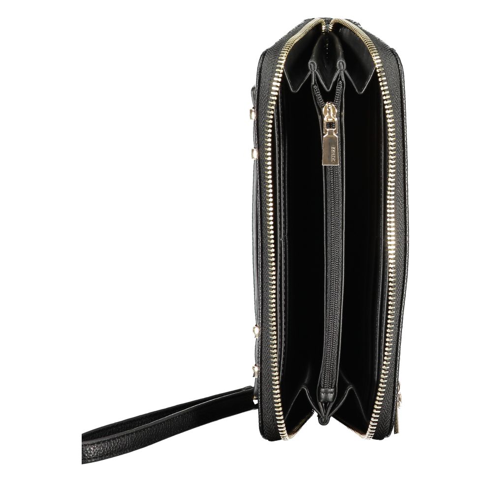 Guess Jeans Nero Polyurethane Women Wallet
