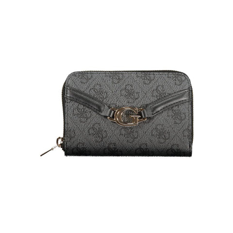 Guess Jeans Black Polyethylene Wallet