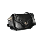Guess Jeans Nero Poliuretano Woman Handbag