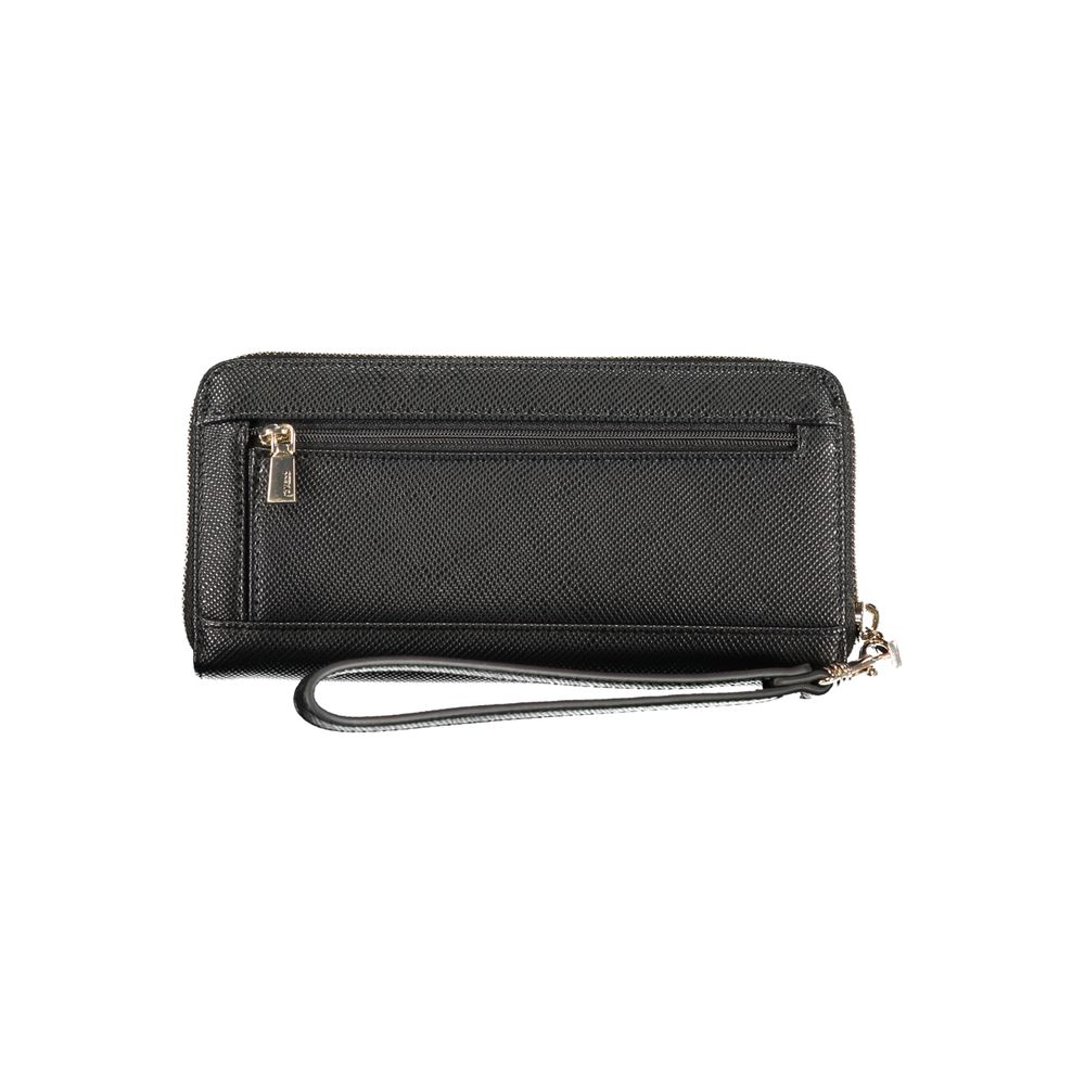 Guess Jeans Black Polyurethane Women's Wallet