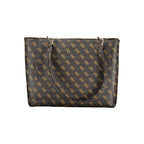 Guess Jeans Marrone Poliuretano Women Handbag