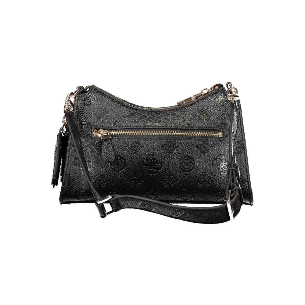 Guess Jeans Black Polyurethane Women's Handbag