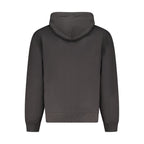 Calvin Klein Black Cotton Men Sweater Hoodie