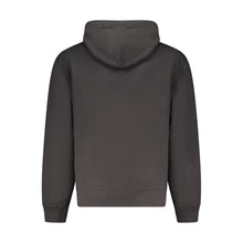 Calvin Klein Black Cotton Men Sweater Hoodie