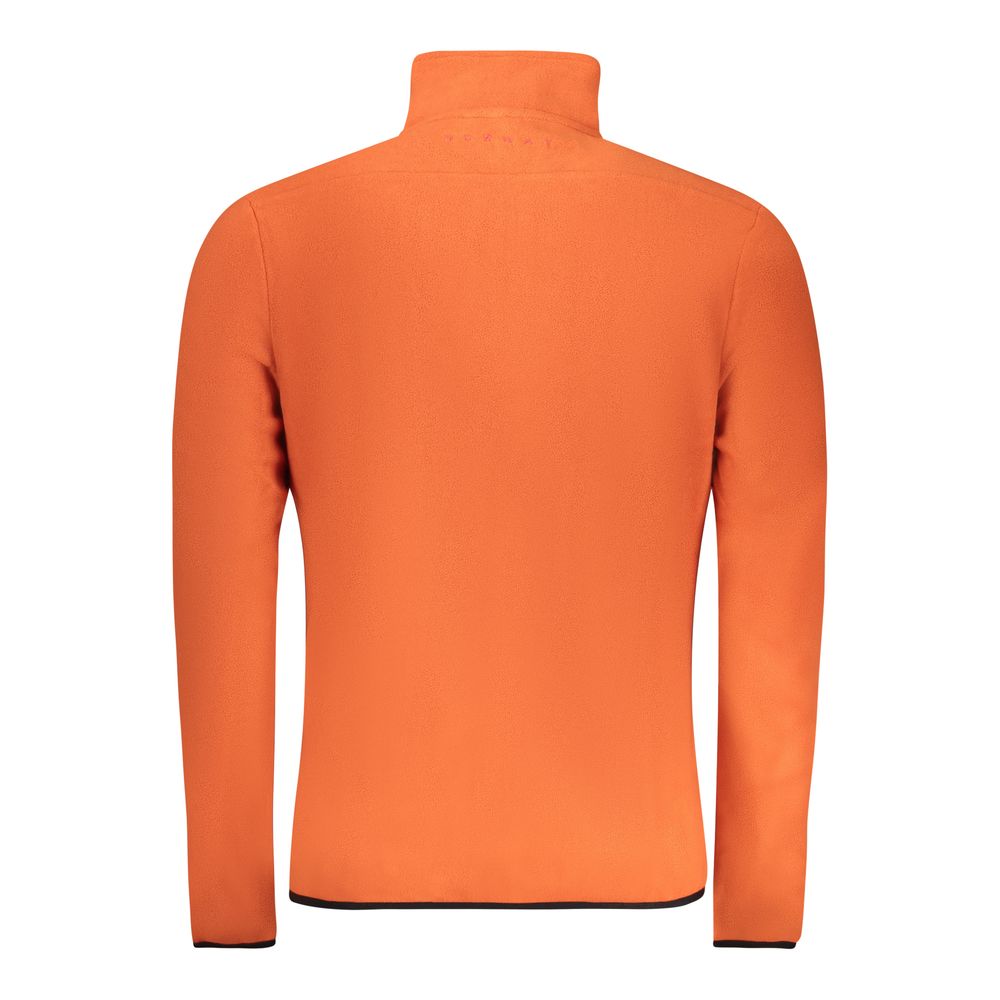 Norway 1963 Orange Polyester Men Sweater