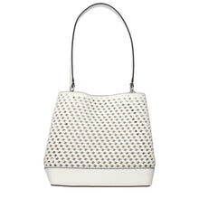 Michael Kors White Leather Shoulder Bags