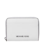 Michael Kors White Leather Cardholder
