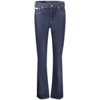 Calvin Klein Blu Cotton Women Jeans