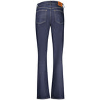 Calvin Klein Blu Cotton Women Jeans