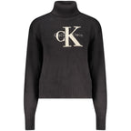 Calvin Klein Black Cotton Women Sweater