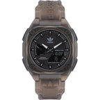 Adidas Brown Synthetic Sport Watch