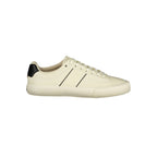 Hugo Boss White Polyester Men Sneaker