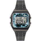 Adidas Black Stainless Steel Digital Watch
