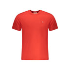 Calvin Klein Red Cotton Men T-Shirt