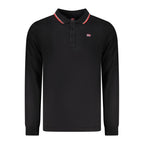 Norway 1963 Black Cotton Men Polo Shirt