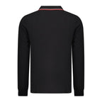 Norway 1963 Black Cotton Men Polo Shirt
