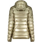 Norway 1963 Gold Polyamide Women Jacket
