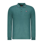 Norway 1963 Green Cotton Men Polo Shirt