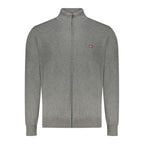 Norway 1963 Gray Polyester Men Cardigan