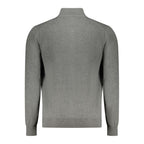 Norway 1963 Gray Polyester Men Cardigan