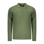 Norway 1963 Green Cotton Men Polo Shirt