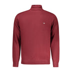 Norway 1963 Red Polyester Men Sweater