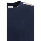 Burberry Blue Cotton Sportswear