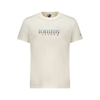 Tommy Hilfiger Bianco Cotton Men T-Shirt