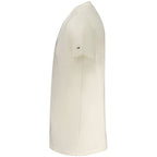 Tommy Hilfiger Bianco Cotton Men T-Shirt