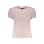 Tommy Hilfiger Pink Cotton Women T-Shirt