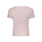 Tommy Hilfiger Pink Cotton Women T-Shirt