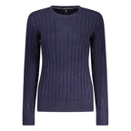 Norway 1963 Blu Viscosa Women Sweater